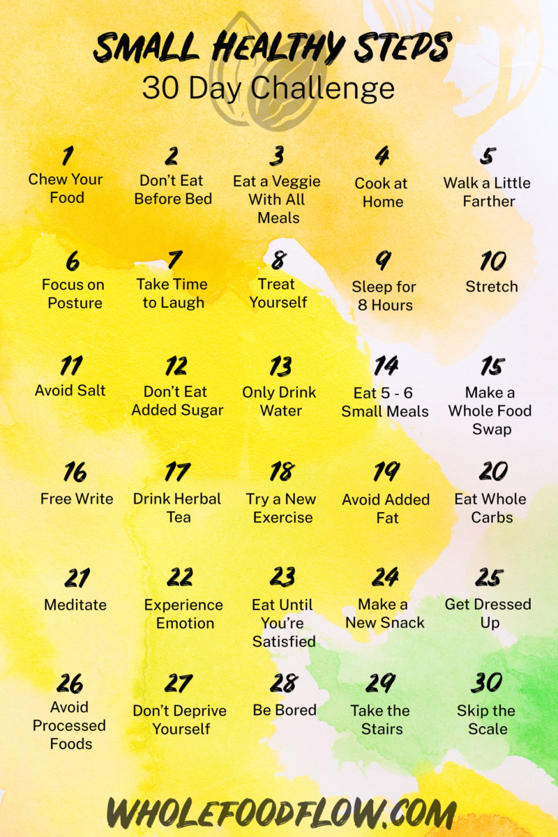 30 Day Weight Loss Challenge Printable